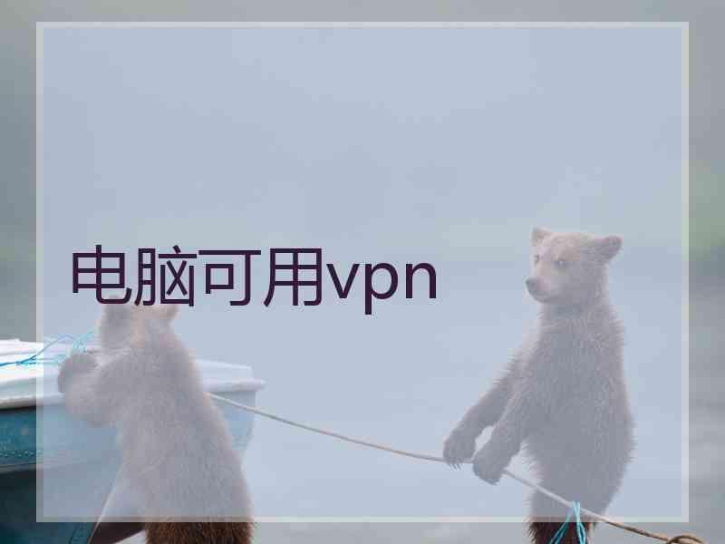 电脑可用vpn