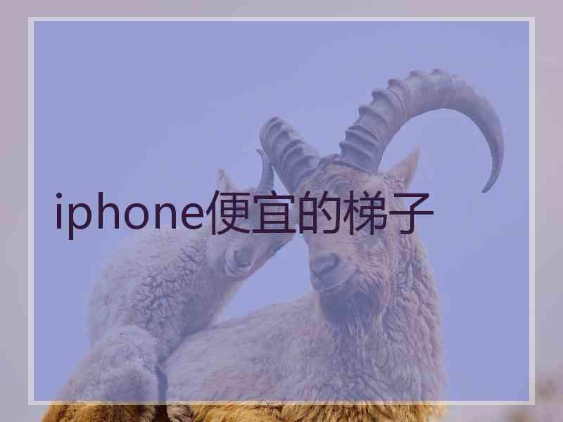 iphone便宜的梯子