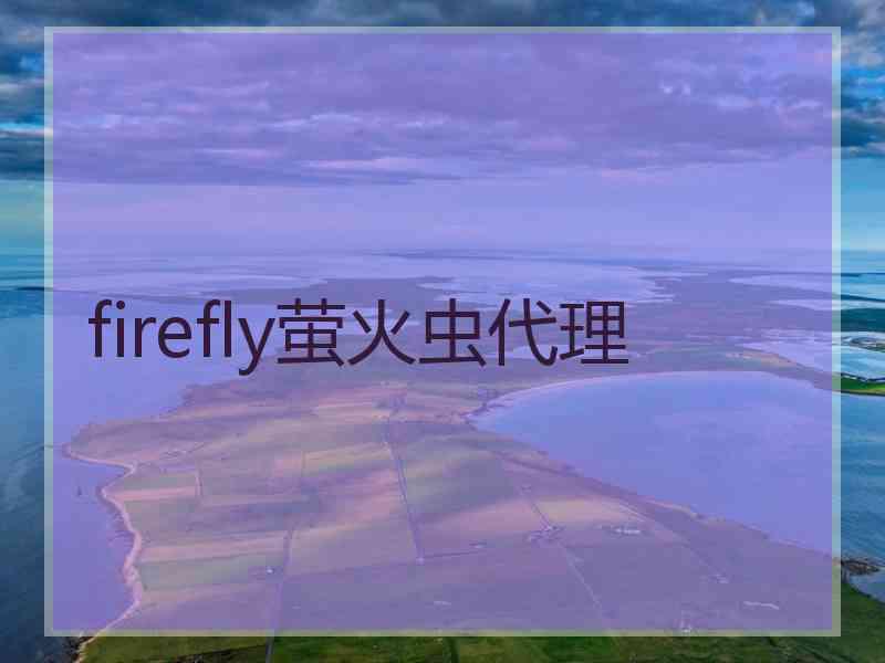 firefly萤火虫代理