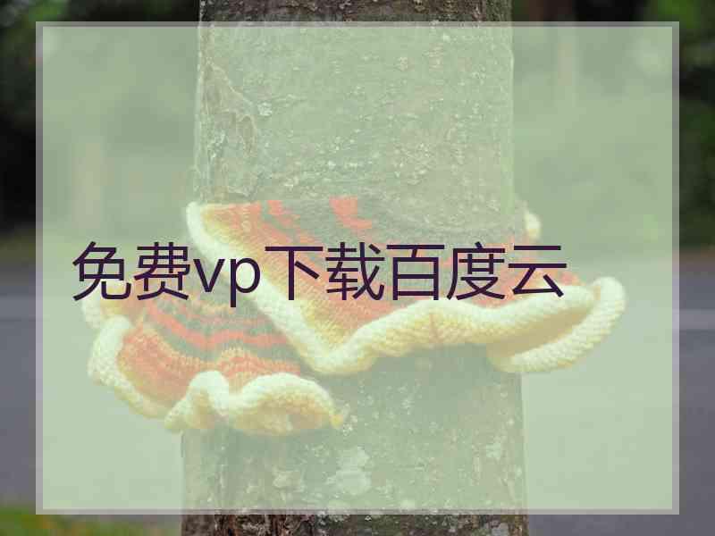 免费vp下载百度云