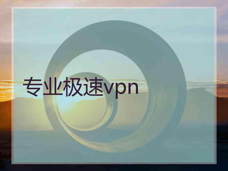 专业极速vpn