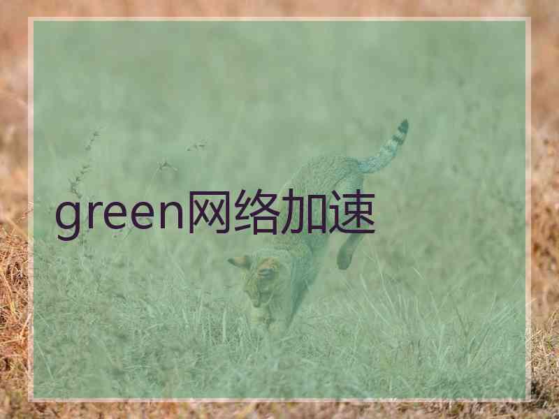 green网络加速