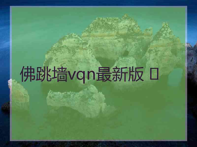 佛跳墙vqn最新版 	