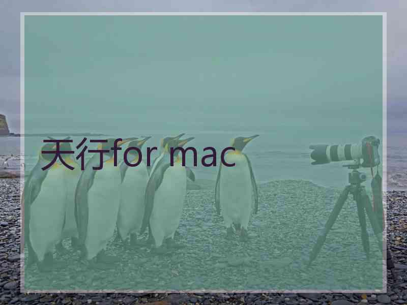 天行for mac