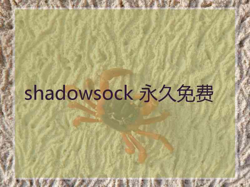 shadowsock 永久免费