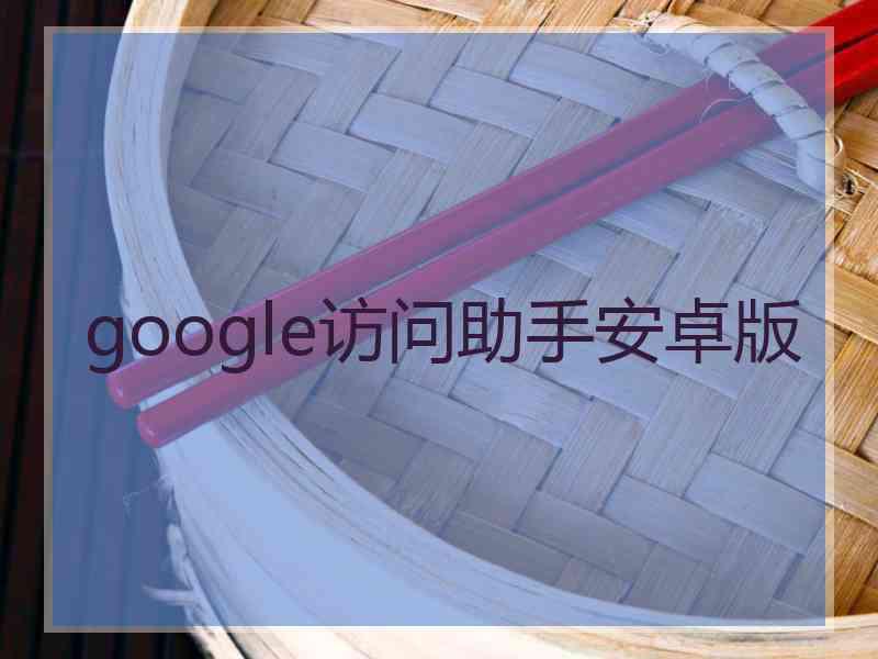 google访问助手安卓版