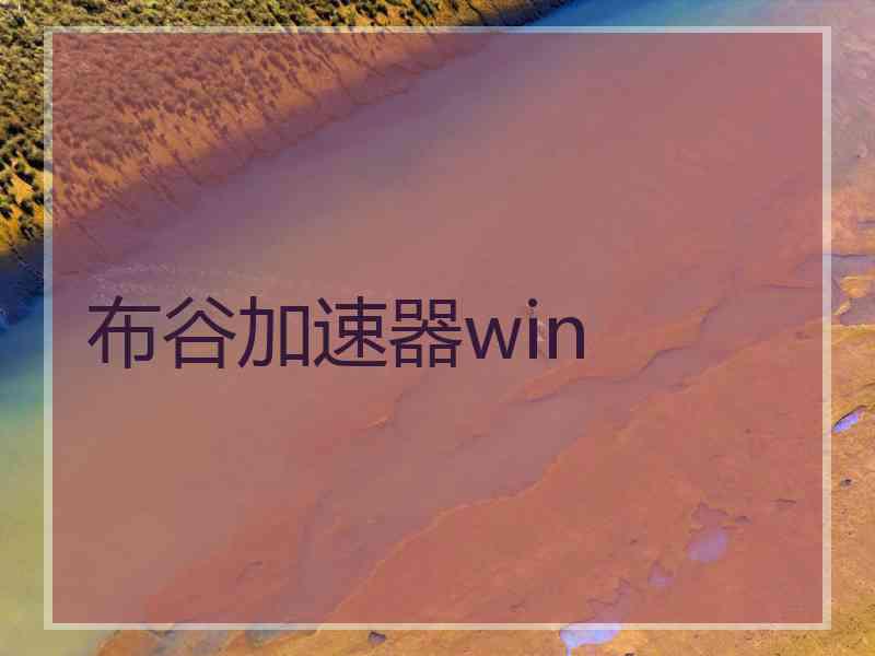 布谷加速器win